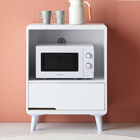 전기 밥솥 수납장 미니 오븐 선반 렌즈 다이 밥솥장