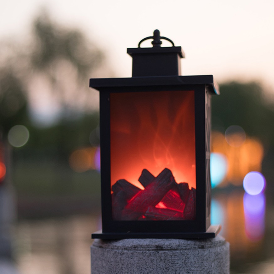 벽난로 무드등 캠핑 파티 라이트 아기방 조명 led 책상등