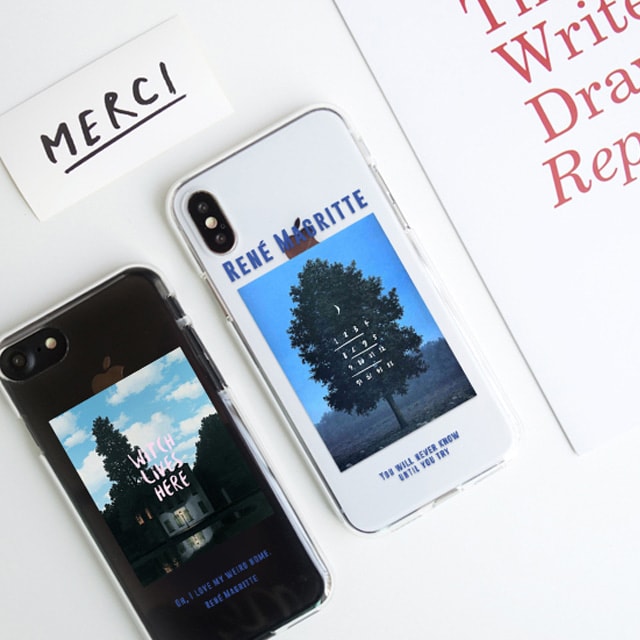 명화 유화 그림 투명 젤리 케이스 - 상세 이미지 2