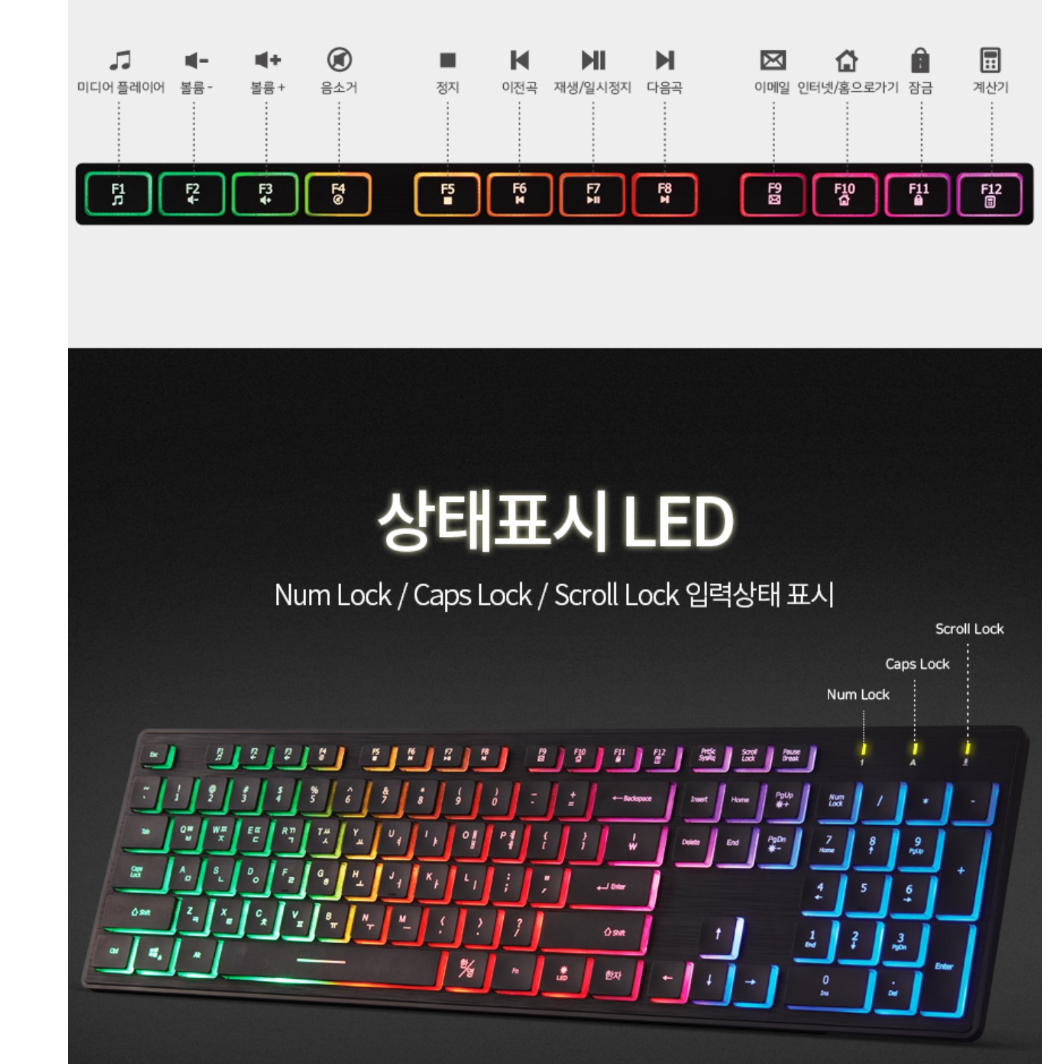 업무용 사무용키보드 사무실키보드 키감좋은키보드  이미지 6
