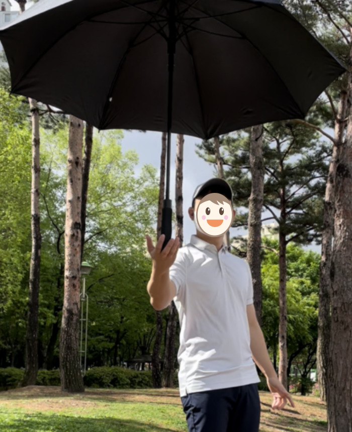 초경량 대형 uv 자외선 차단 경량 골프우산 골프장우산 골프양산 - 상세 이미지 2