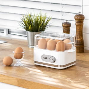 에그쿠커 달걀삶는 기계 계란 반숙기 스텐 미니 타이머 계란찜기 개봉기 | 실사용 후기 - 상품 이미지 3