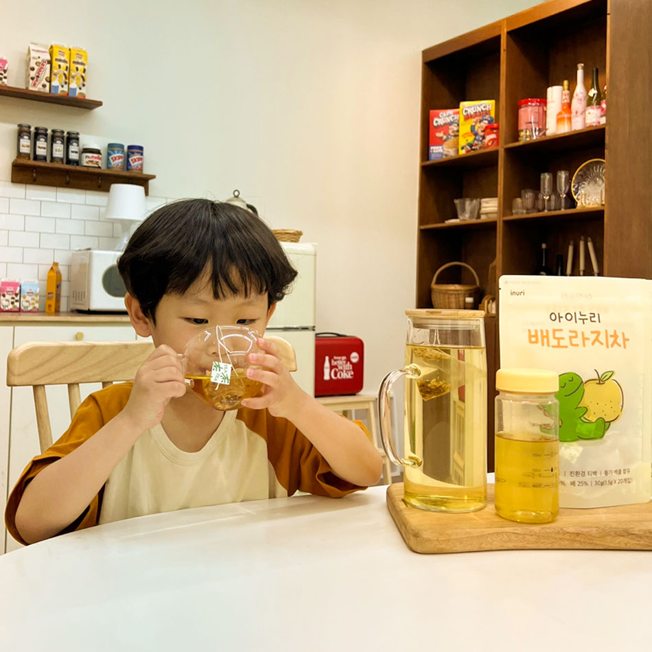 국내산 아이누리 한의원 아기배도라지차 티백 - 상세 이미지 3