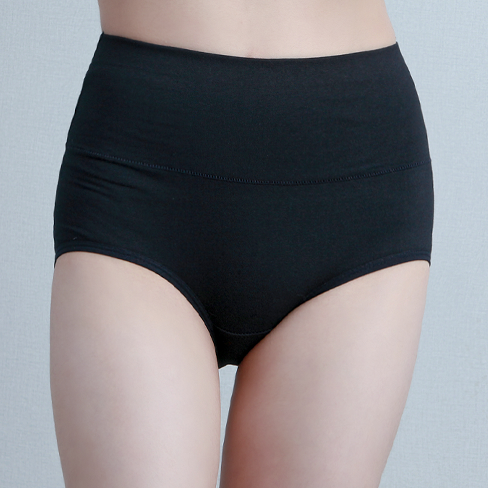 여성면팬티 건선 질염예방 분비물 하이웨스트 복대 천연 순면 팬티 - 상세 이미지 4