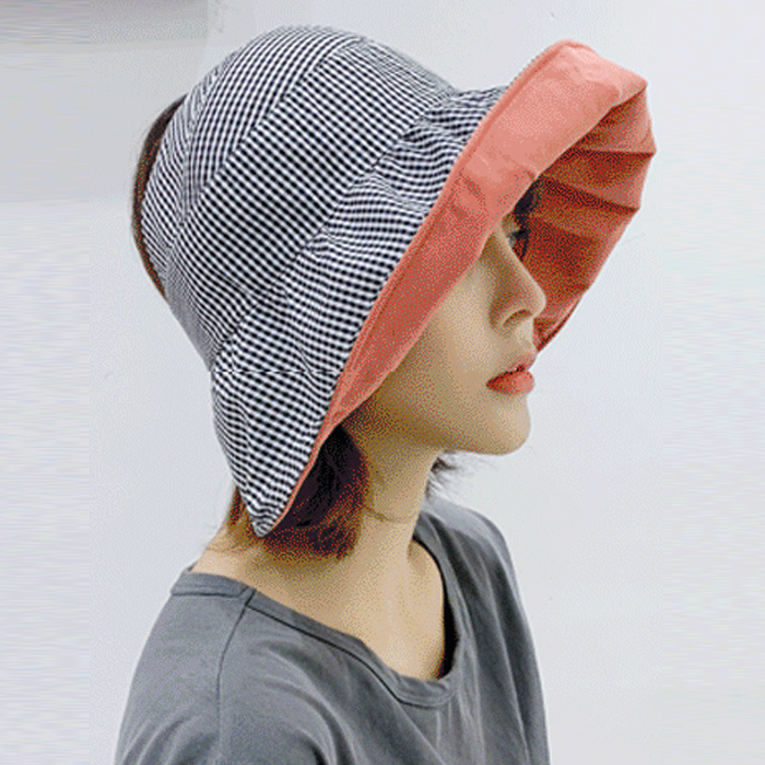 라피아햇 보넷 버킷햇 벙거지 여성 챙넓은 모자 - 상세 이미지 2
