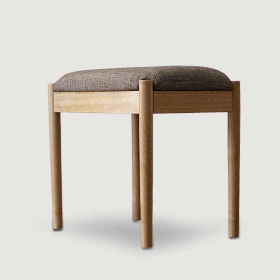 우드스툴 원목스툴의자 화장대 보조 네모 스튤 빈티지 미니 풋 스텝 낮은 사각 통나무스툴