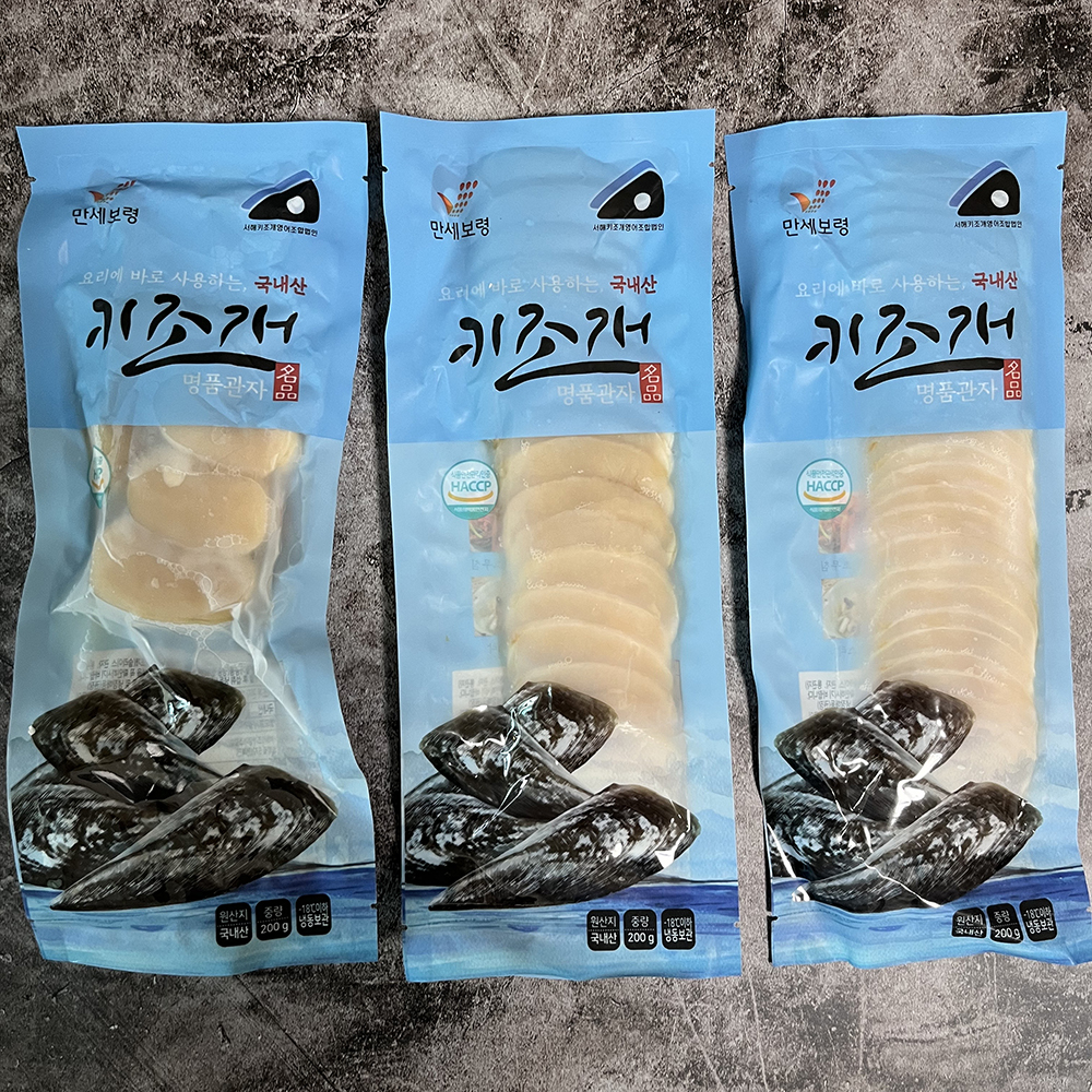 서해산 급냉 캠핑 키조개 관자 슬라이스 이미지 7