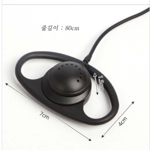 귀안아픈 이어폰 귀걸이 이어폰 귀에거는 귀걸이형 이어폰 - 상세 이미지 2