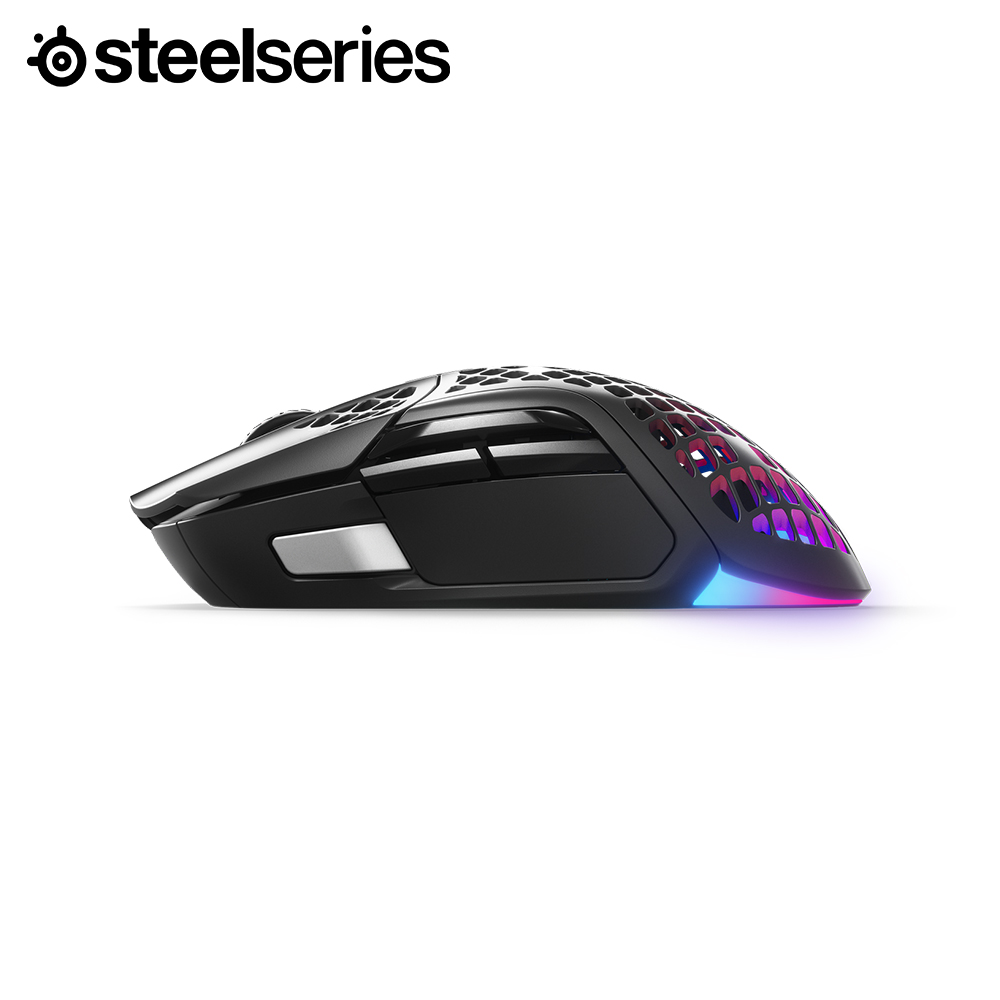 스틸시리즈 Aerox 5 Wireless 무선 게이밍 마우스 (9개 버튼 / Battle Royal / FPS / MMO) - 상세 이미지 2