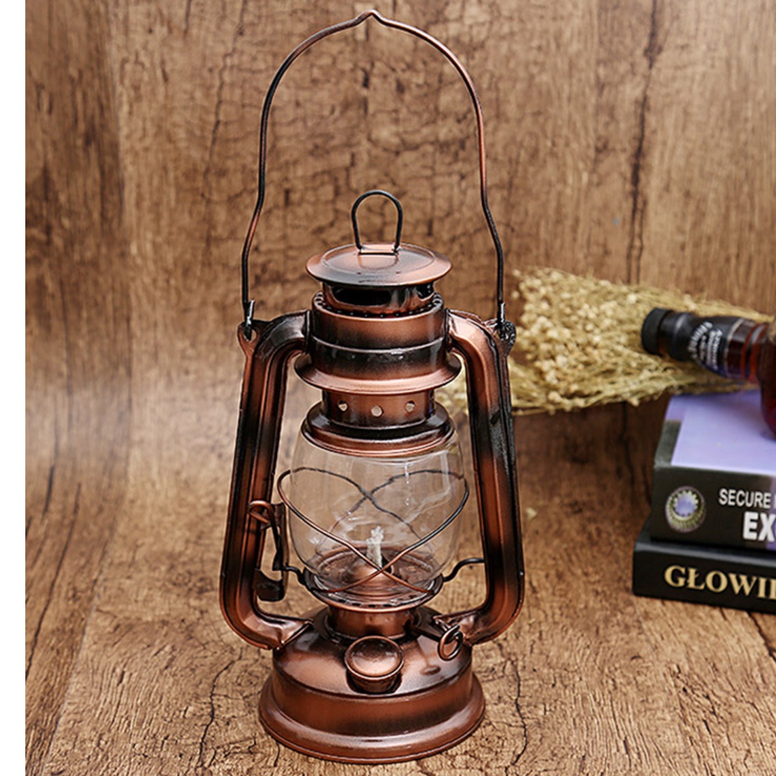 감성 캠프 랜턴 캠핑용 조명 캠핑 호롱불 랜턴 덕후 - 상품 이미지