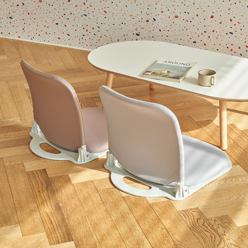 듀오백 온돌 D910 컴퓨터 책상 좌식 의자