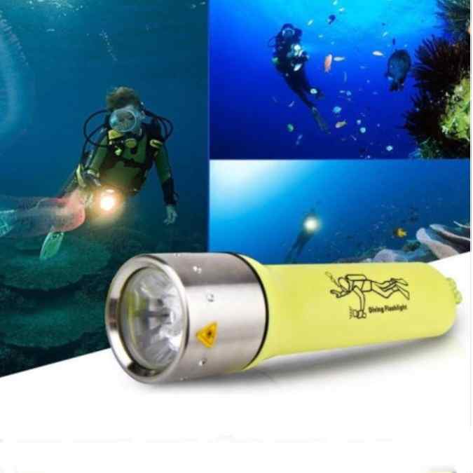 고성능 후레쉬 해루질 랜턴 수중 랜턴 해루질 써치 라이트 - 상품 이미지