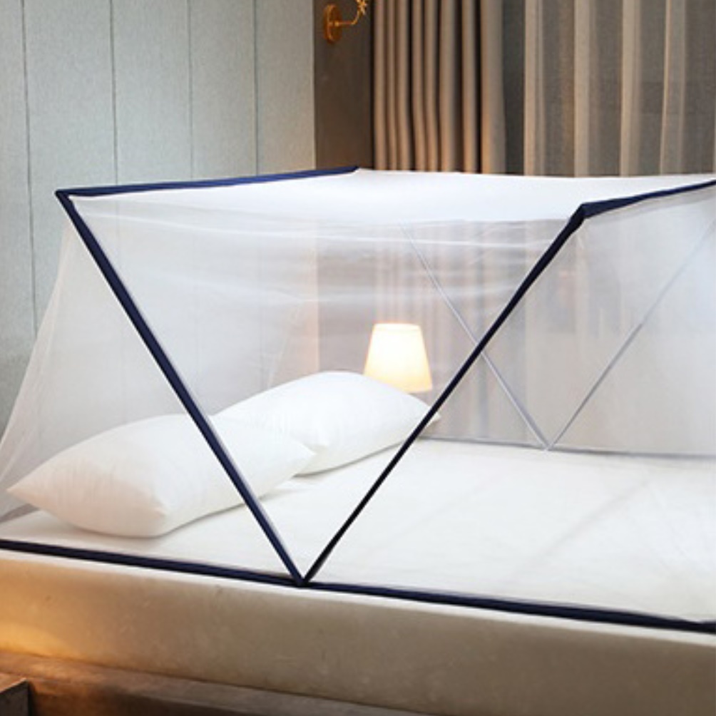 자동 접이식 방충망 아기 침대 모기장 침대용 모기장 소형