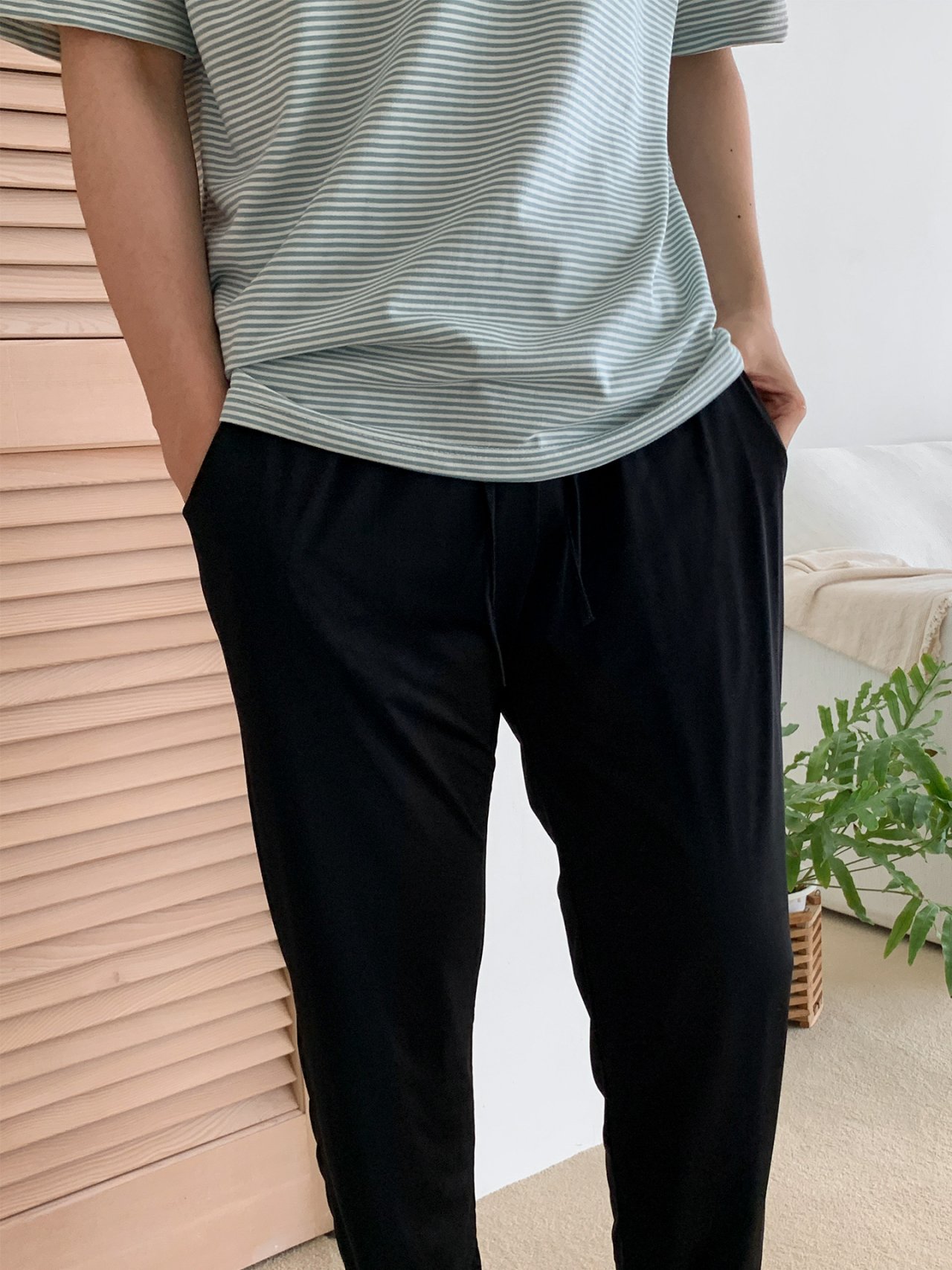 남자냉장고조거팬츠 아이스조거팬츠 몸빼바지 - 상세 이미지 3