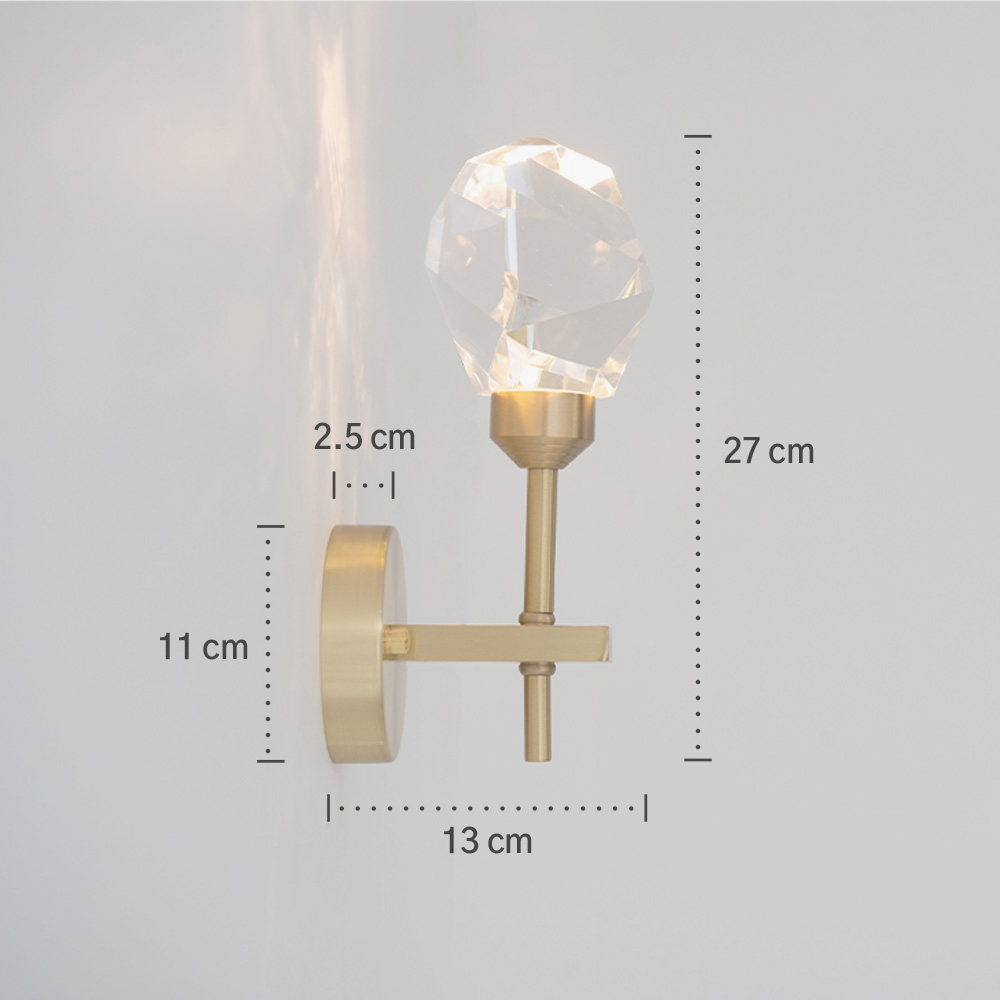 LED 로카 크리스탈 벽등 5W 이미지 6