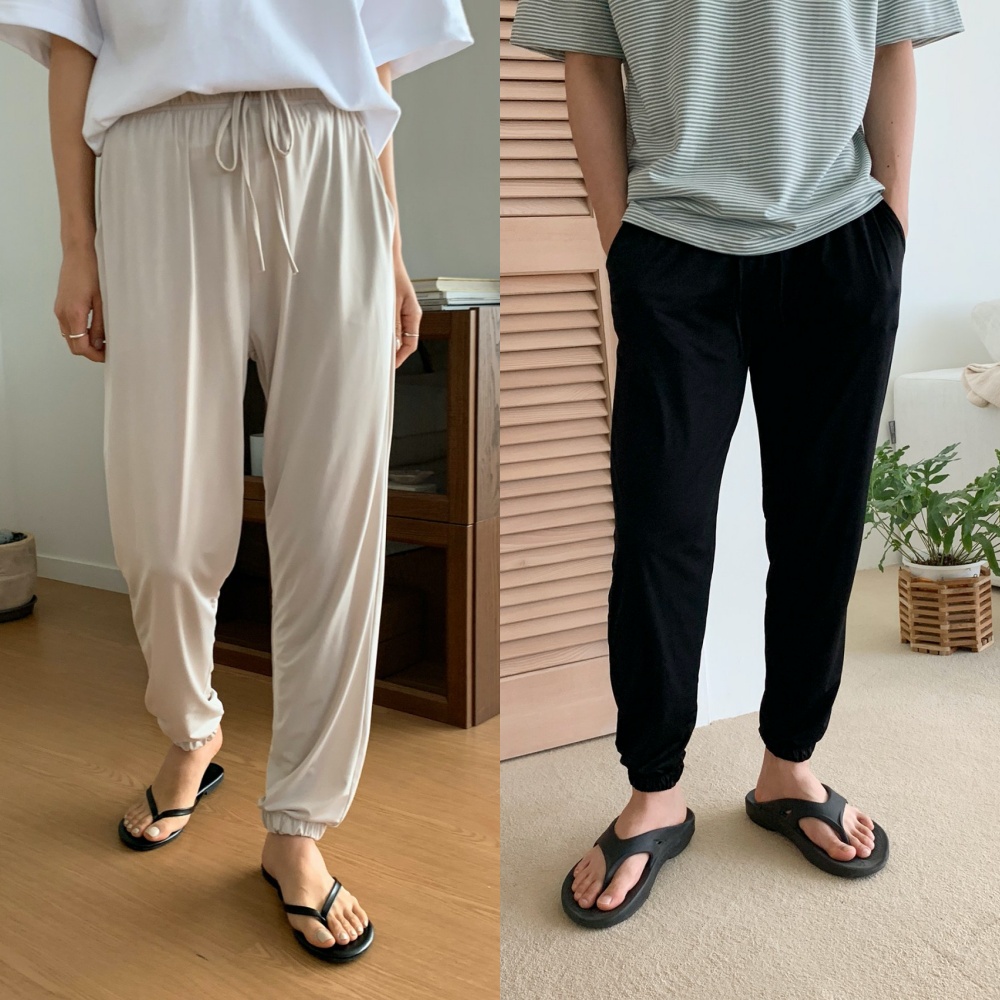 남자냉장고조거팬츠 아이스조거팬츠 몸빼바지 - 상품 이미지