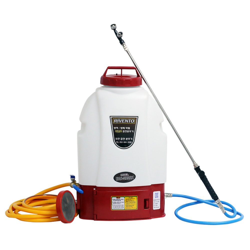 국산 리벤토 자흡 충전 분무기 RVN-2020N 농업 농약 살포기 충전식분무기