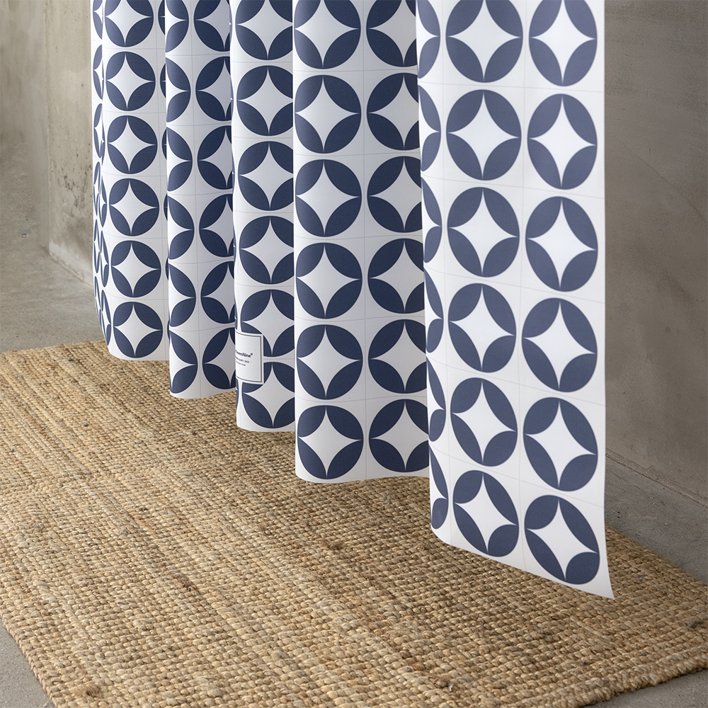 원세븐나인 패브릭 샤워커튼 모닝 글로리 M