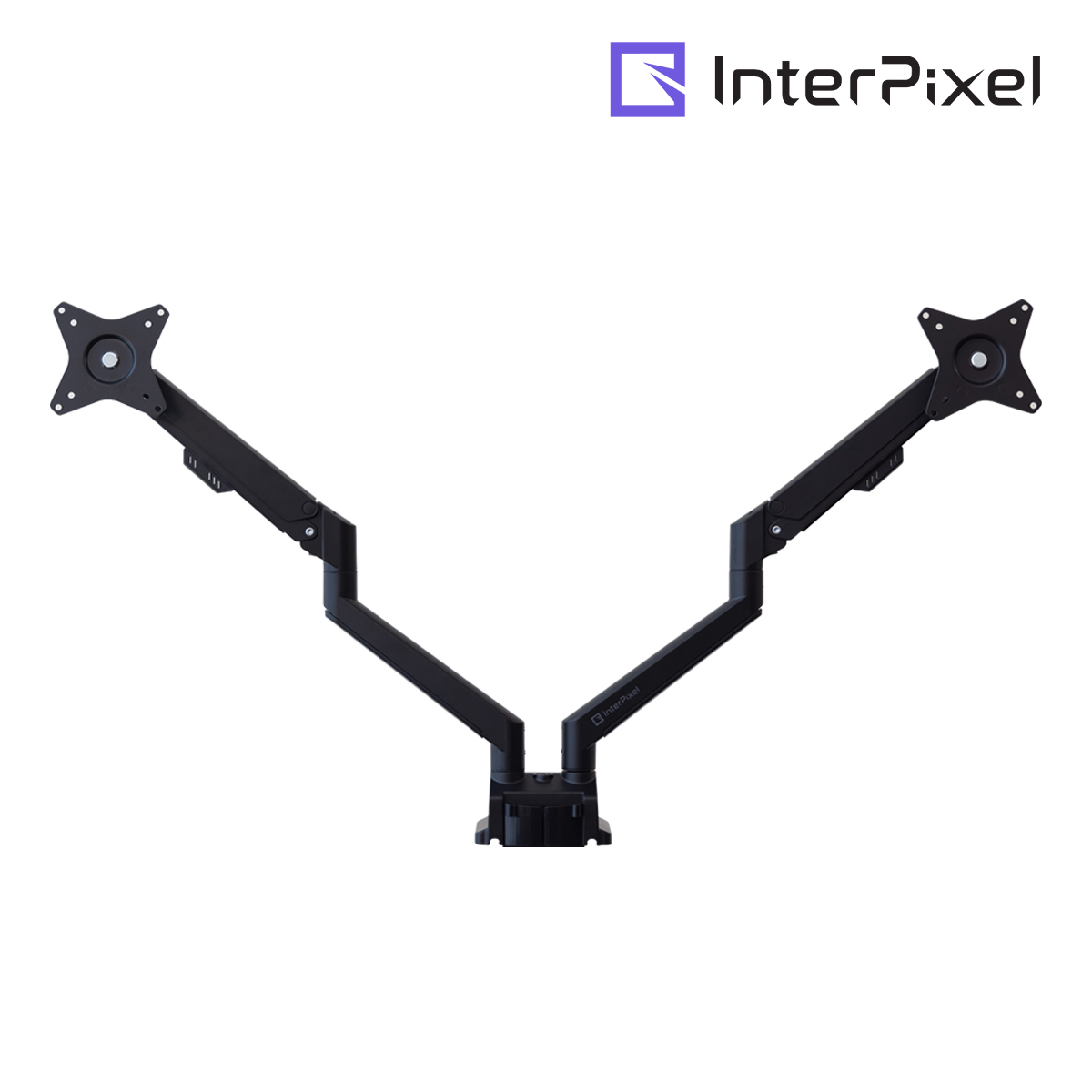 인터픽셀 IPA-DB1 듀얼 모니터암 메탈 거치대 가스 스프링 효율적인 공간 활용 이미지 6