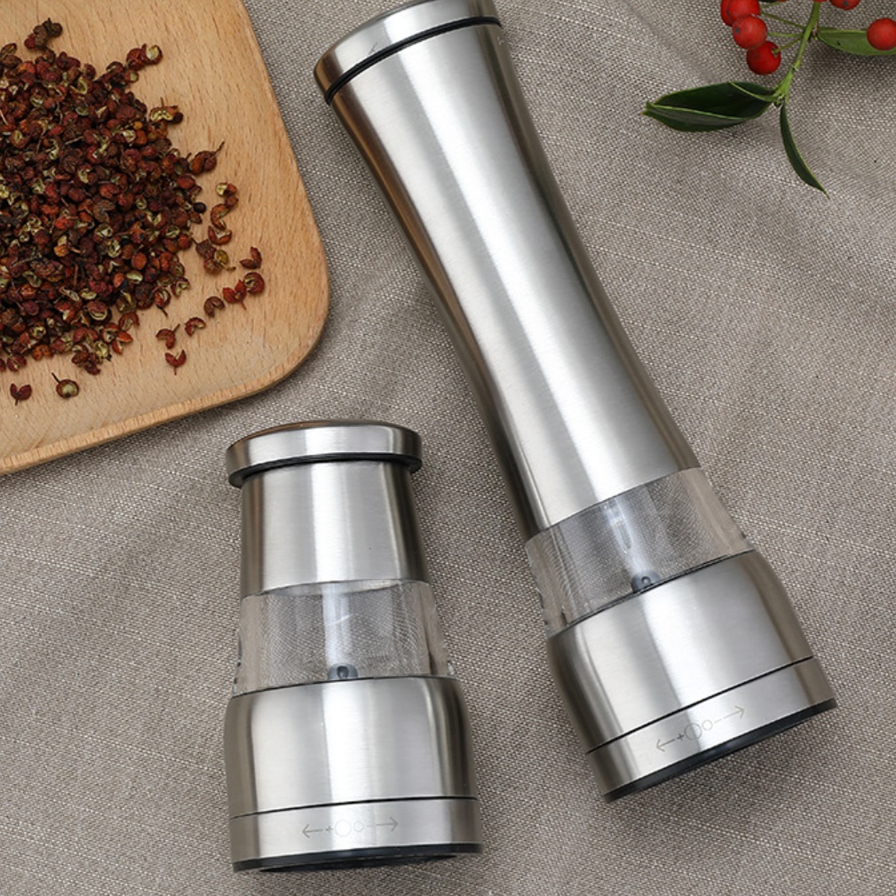 미니 후추 그라인더 캠핑용 가정용 업소용 스테인레스 후추 갈이