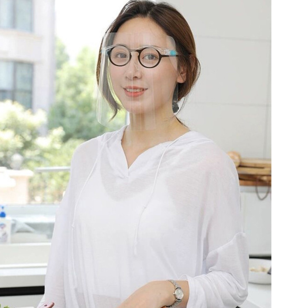 투명 얼굴 가리개 얼굴 가림막 요리용 마스크 식당용 음식점 - 상세 이미지 5
