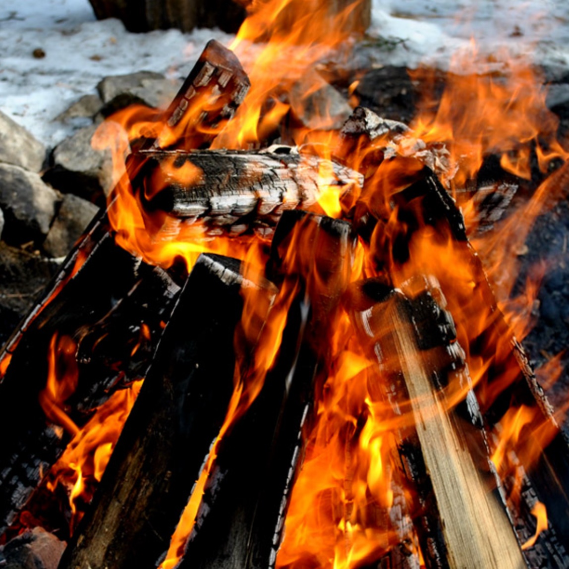 참나무 장작 10kg 화목 장작 난로용 마른 나무 캠핑용 장작