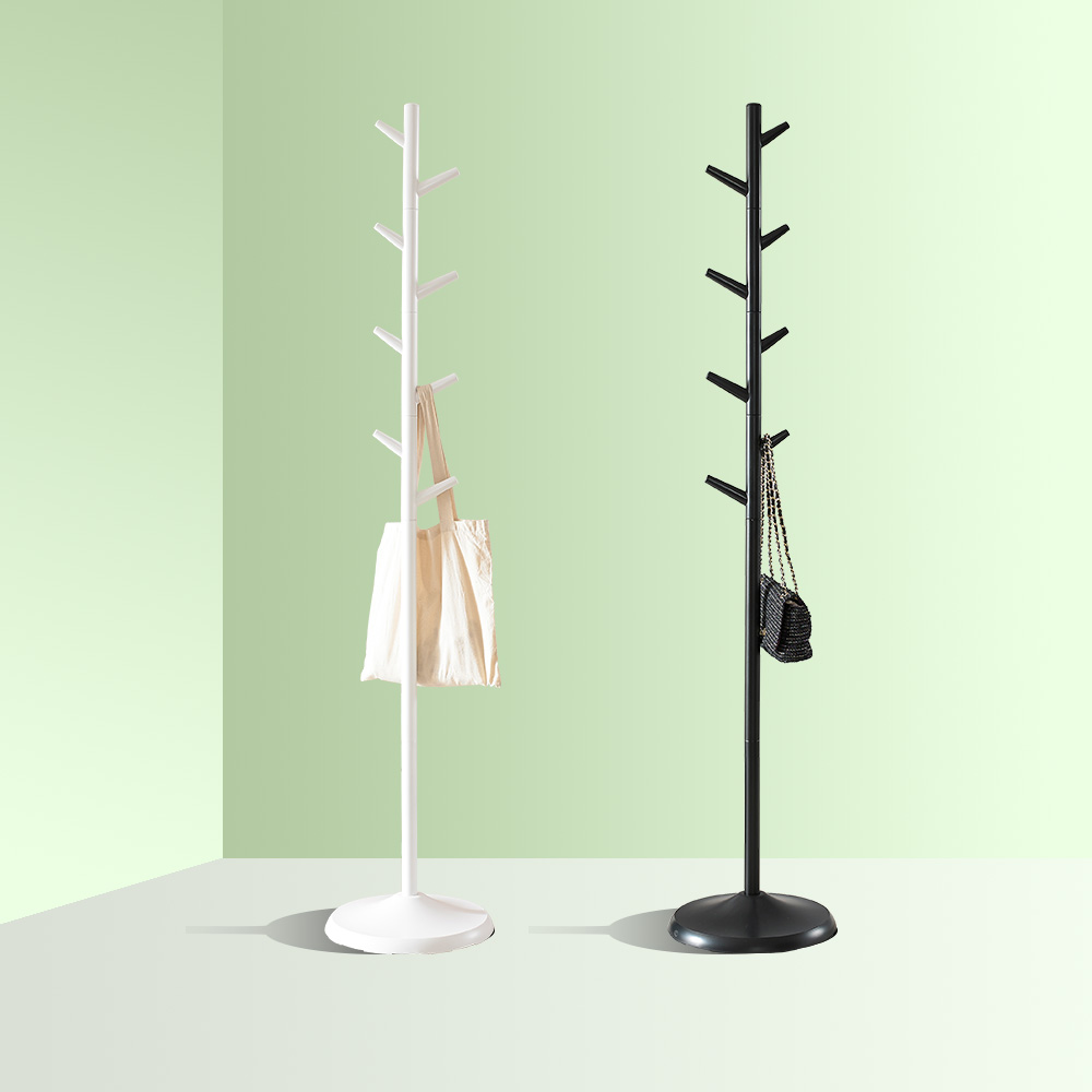 리빙스타 스탠드 행거 트리 옷걸이 수납 원룸 철제