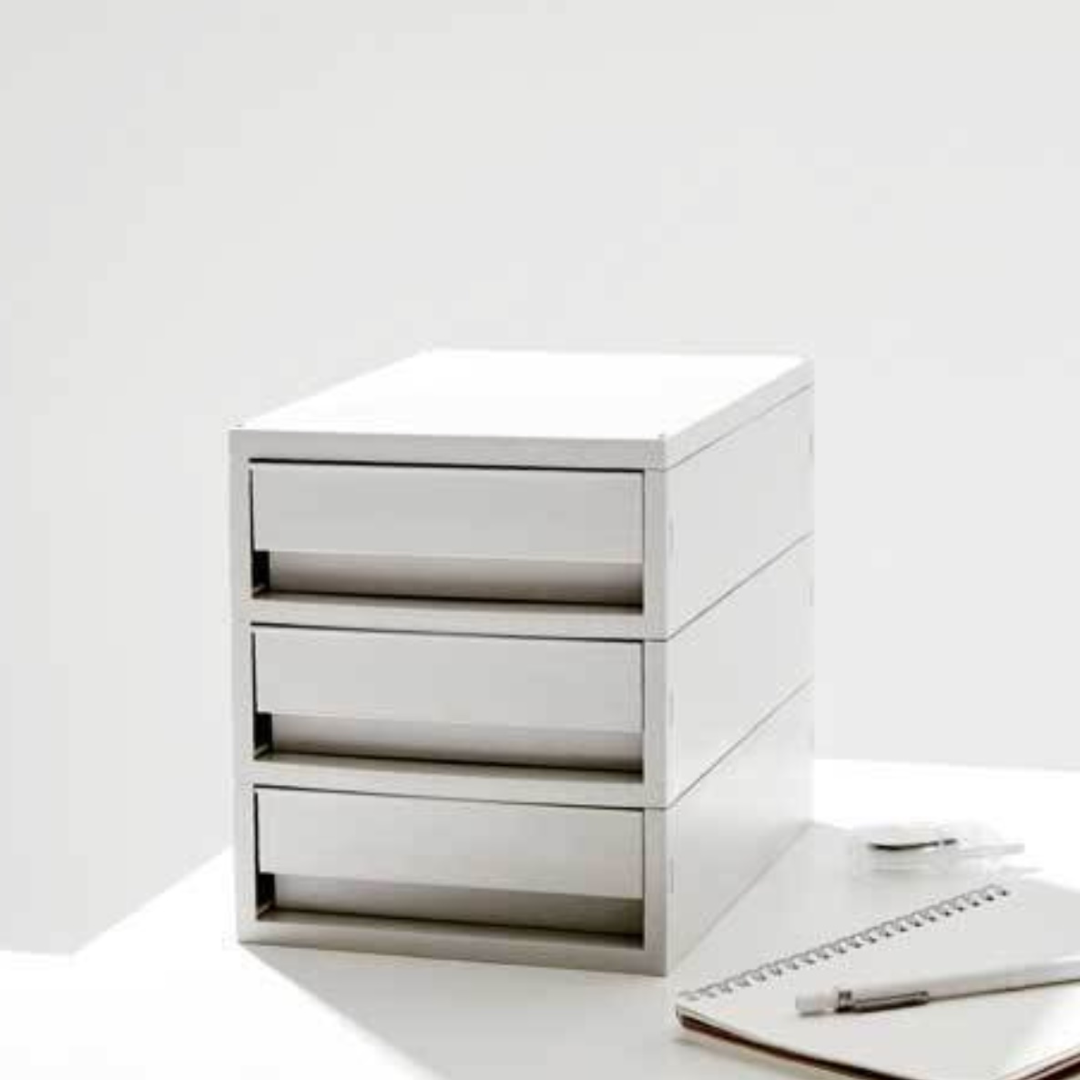 책상 위 수납장 작은 서랍장 좁은공간 수납장 지류함