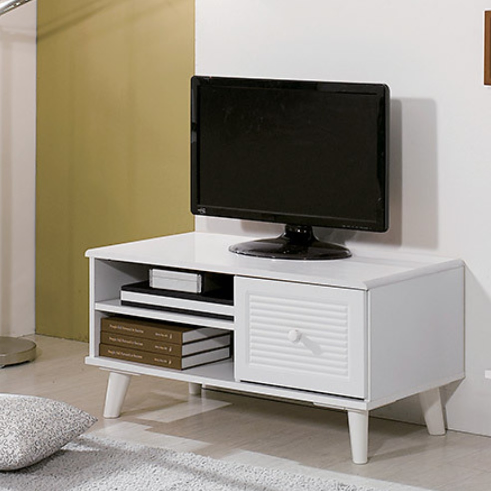 미니 TV 다이 폭좁은 거실장 티브다이 낮은티비서랍장