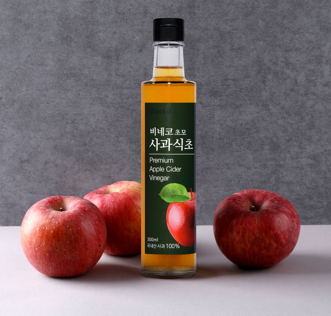 [4개 구매시 +1 추가] 비네코 천연 사과 식초 100% 애플사이다비니거 천연 발효식초 애사비 효능 - 상세 이미지 3