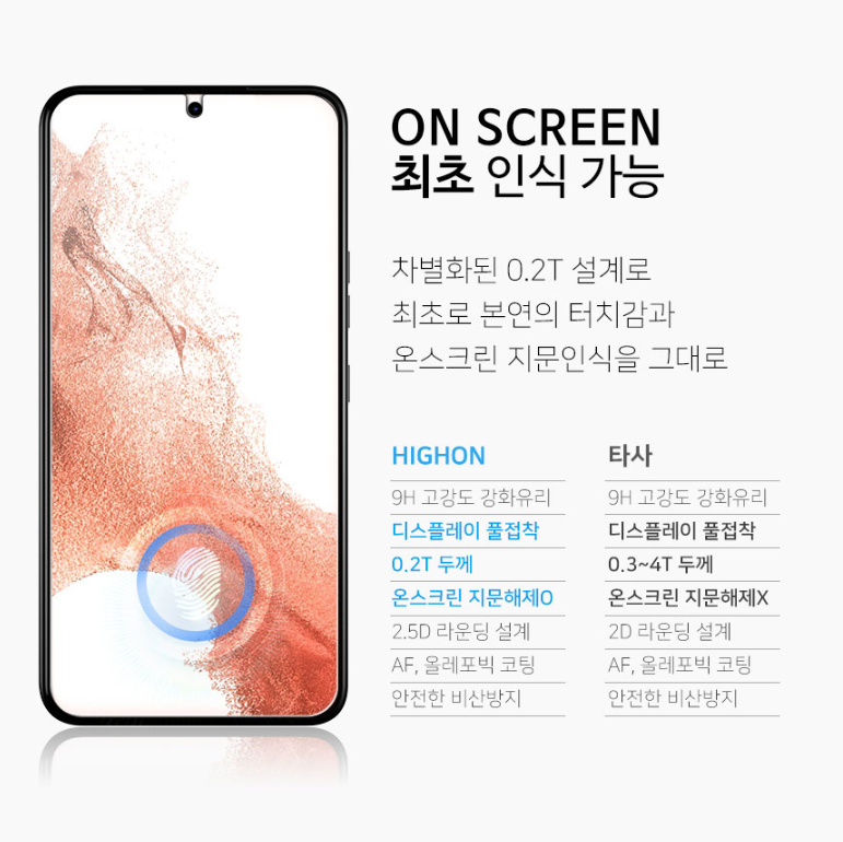 갤럭시S23 울트라 필름 액정보호필름 강화유리 플러스 이미지 6