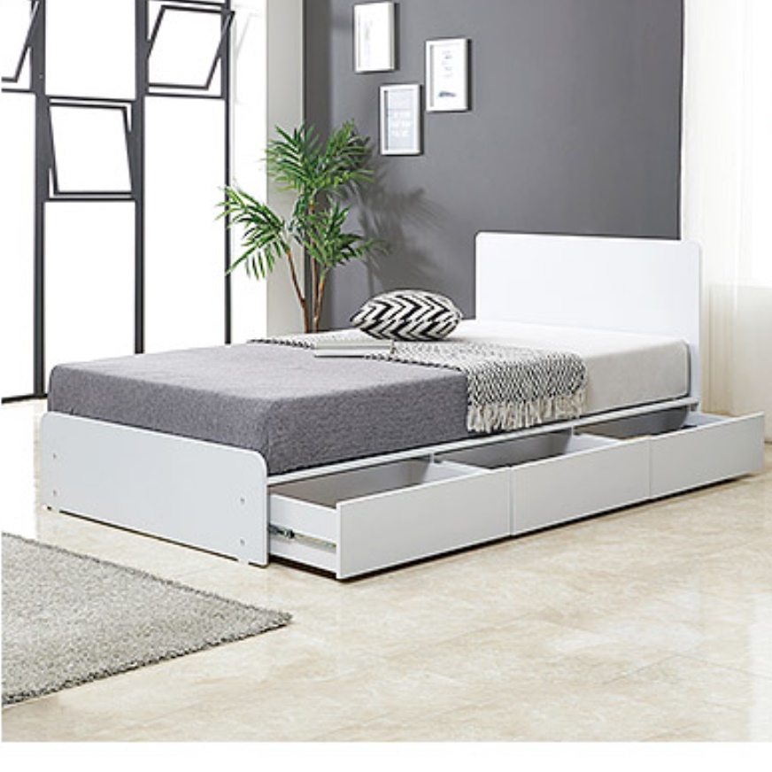 높은 침대 호텔식 아이방 수납 침대 서랍형 침대 프레임