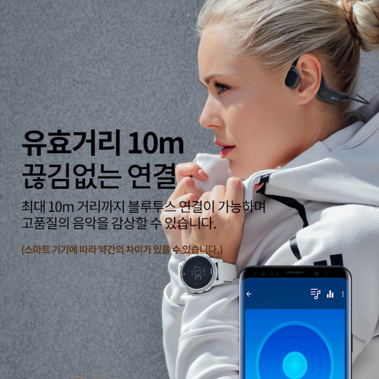 귀안아픈 이어폰 헤드셋 귀에거는 귀걸이형 이어폰 귀걸이 이어폰 - 상세 이미지 5
