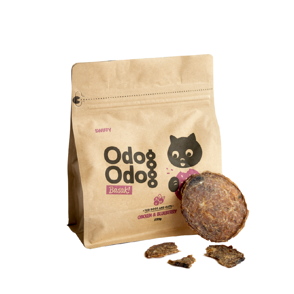 스위피 오독오독 바삭 고구마 강아지 애견 수제 간식 당근 시금치 블루베리 브로콜리 연어껍질 120g