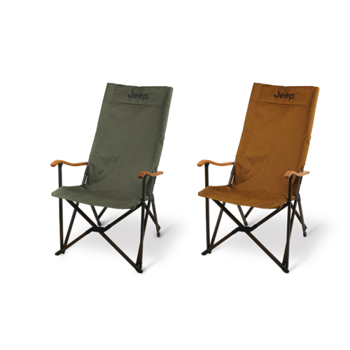 지프 하이 릴렉스 체어 캠핑체어 우드핸들