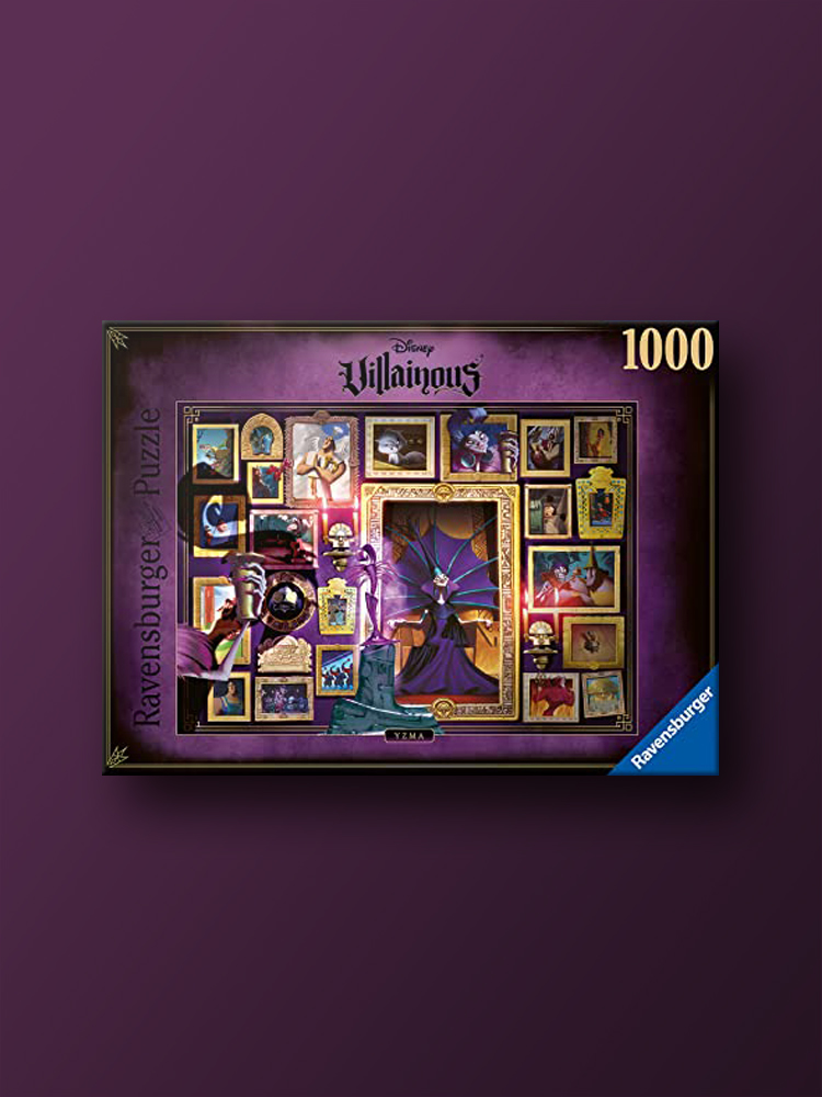 디즈니 빌런: 쿠스코 쿠스코! 이즈마 1000피스 라벤스부르거 직소퍼즐 - 메인 이미지