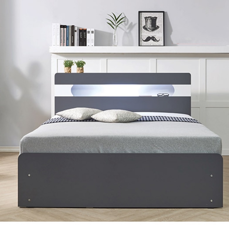 호텔식 아이방 수납 침대 서랍형 침대 프레임 높은 침대