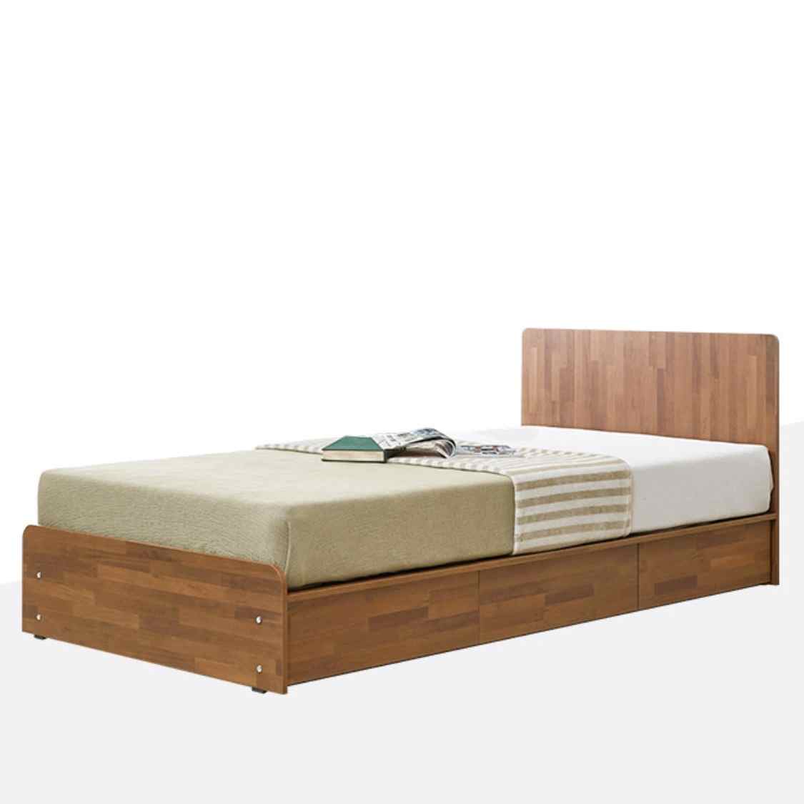 저상형 수납 침대 고등학생 아이방 서랍형침대프레임