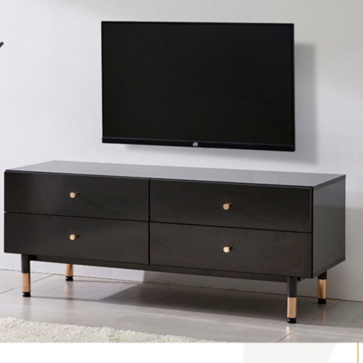 원룸 티비 다이 미니 tv 다이 낮은 티비 거실 서랍장