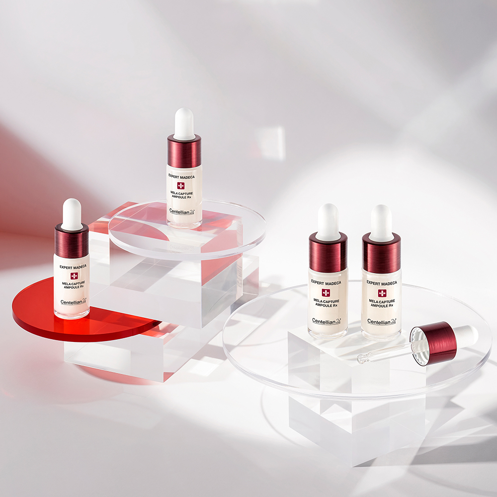 동국제약 센텔리안24 엑스퍼트 마데카 멜라캡처 앰플Rx 7ml (4개입) x 3박스 + 어드밴스드 1ml 7개 / 기미 잡티 멜라닌 주름 개선에 도움 마데카멜라캡쳐앰플 이미지 3