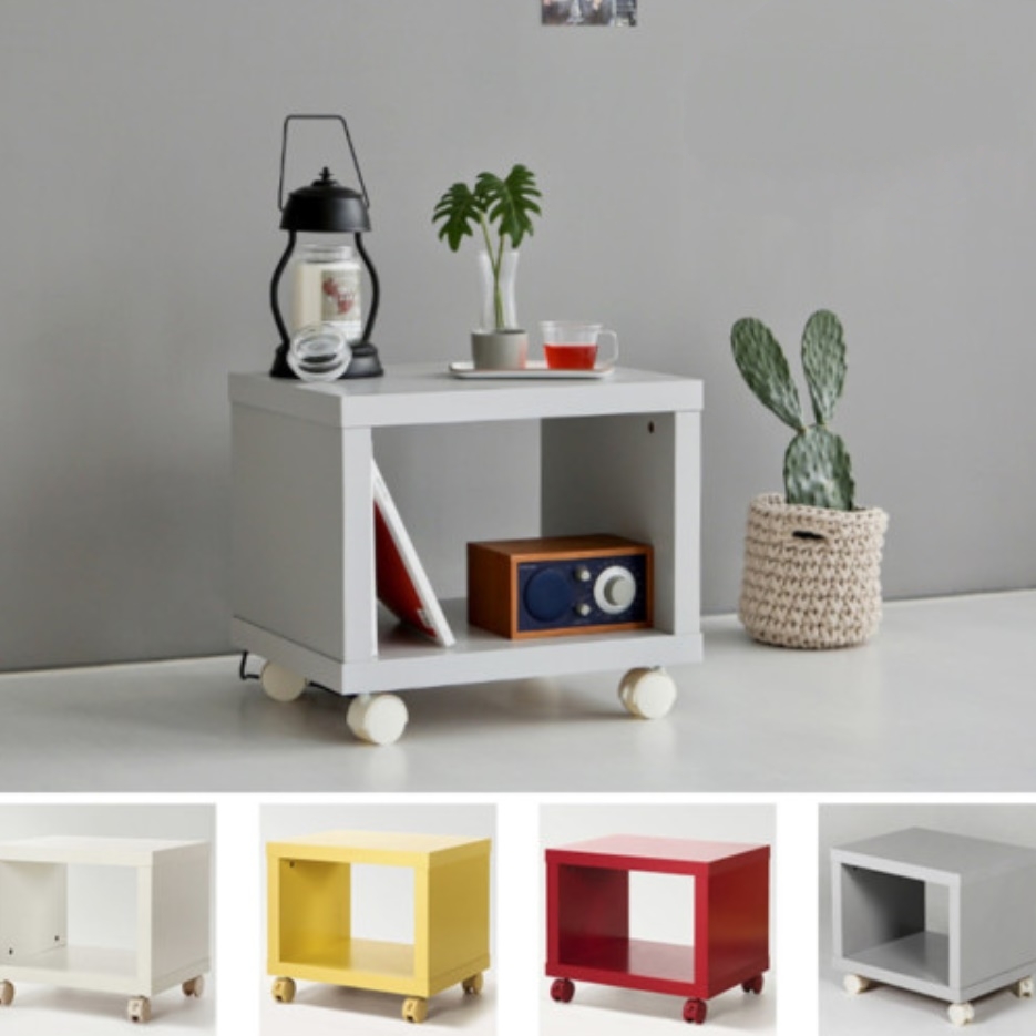 미니 이동식 티테이블 현관 협탁 간이 장식 테이블