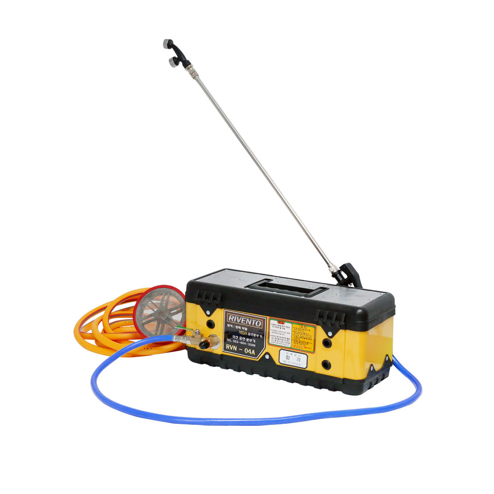 국산 리벤토 휴대용 충전분무기 RVN-04A 공구함분무기 자흡기능 분당 4L 토출