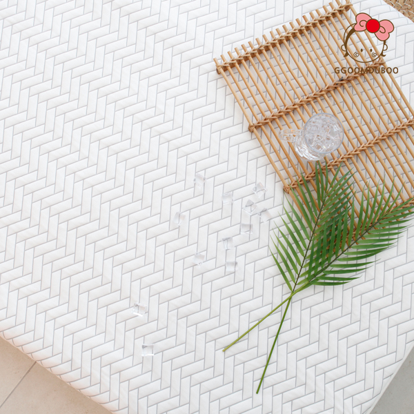 꿈두부 아이차유 시원한 듀라론 냉감 유아 쿨패드 통기성 좋은 사계절 태열 여름매트