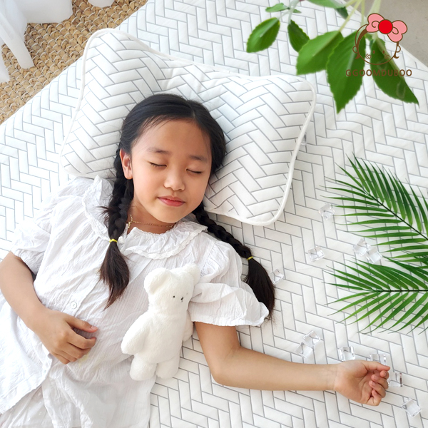 꿈두부 아이차유 시원한 듀라론 냉감 유아 쿨패드 통기성 좋은 사계절 태열 여름매트