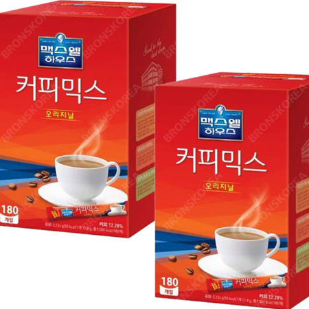 맥스웰 오리지날 커피믹스 180T X 2개 일회용