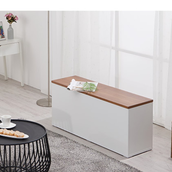 수납형 벤치 수납 의자 원목 쇼파 수납장 수납형 소파