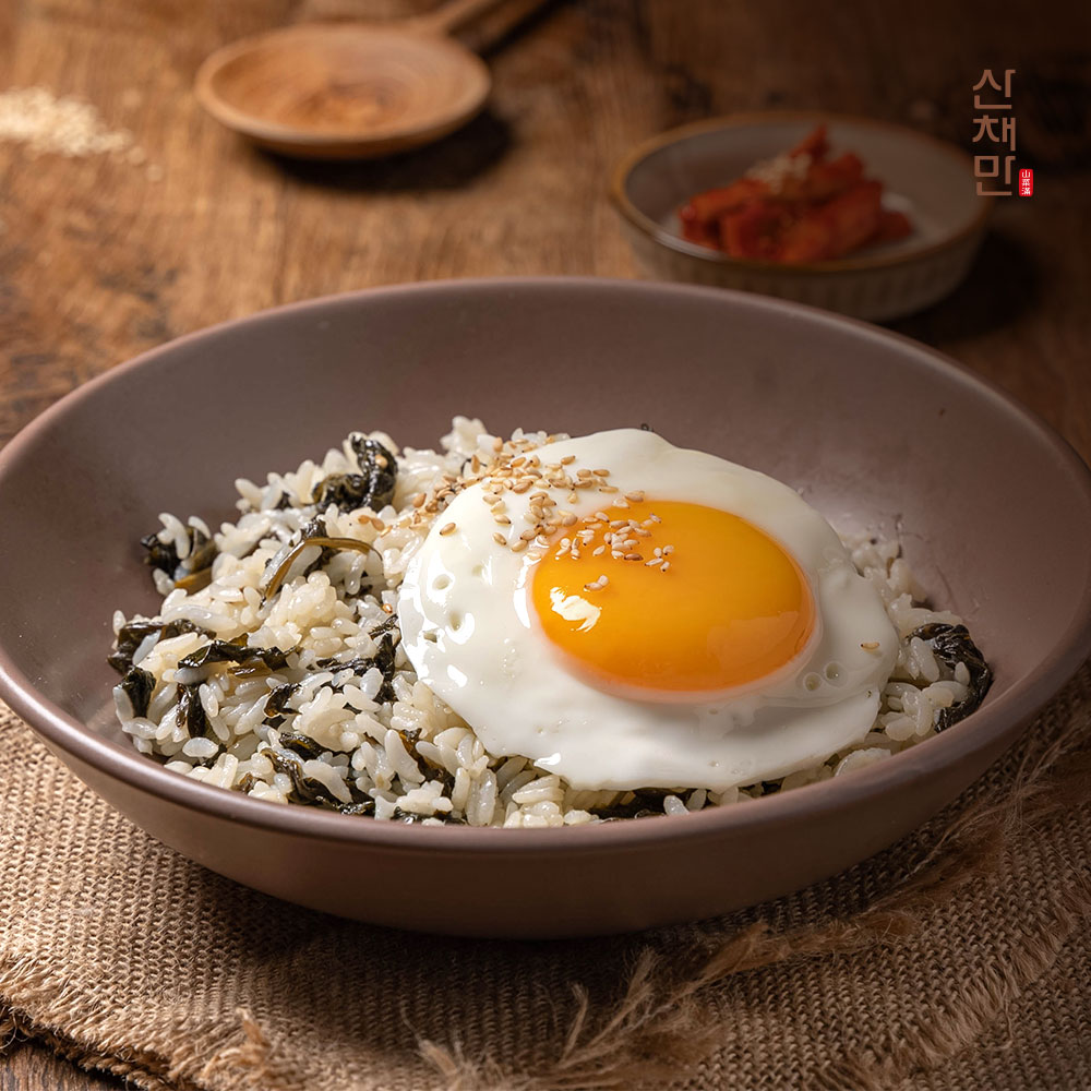 곤드레 고소 약간매운 산채 나물 매콤 시래기 강된장맛 각2씩봉 8봉 비빔 밥 소스 비벼요 - 상품 이미지