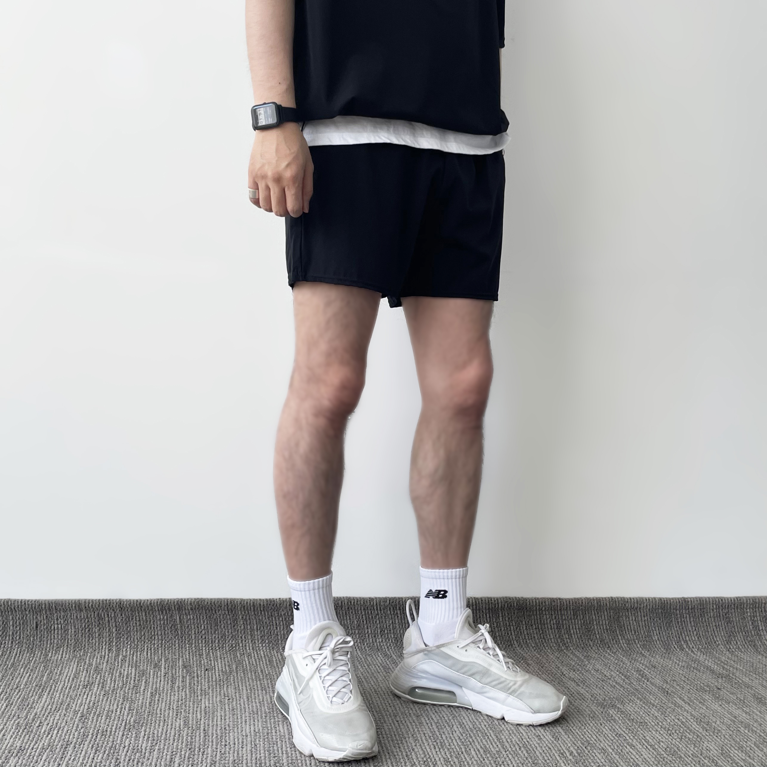 1+1 남자3부반바지 체육복반바지 짐웨어 - 상세 이미지 3