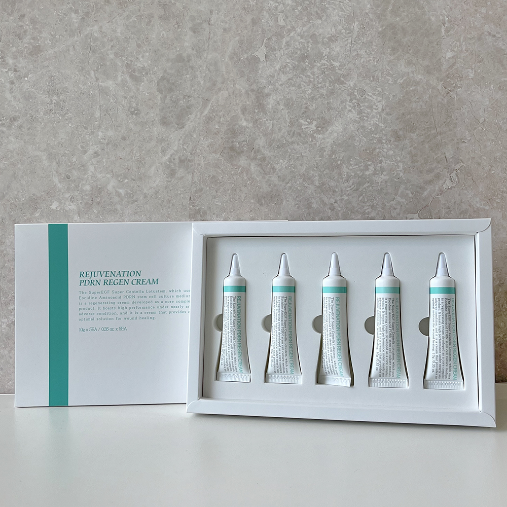 쁘띠라 연어크림 리쥬버네이션 피디알엔 리젠 크림 (10ml x 5ea) - 상품 이미지