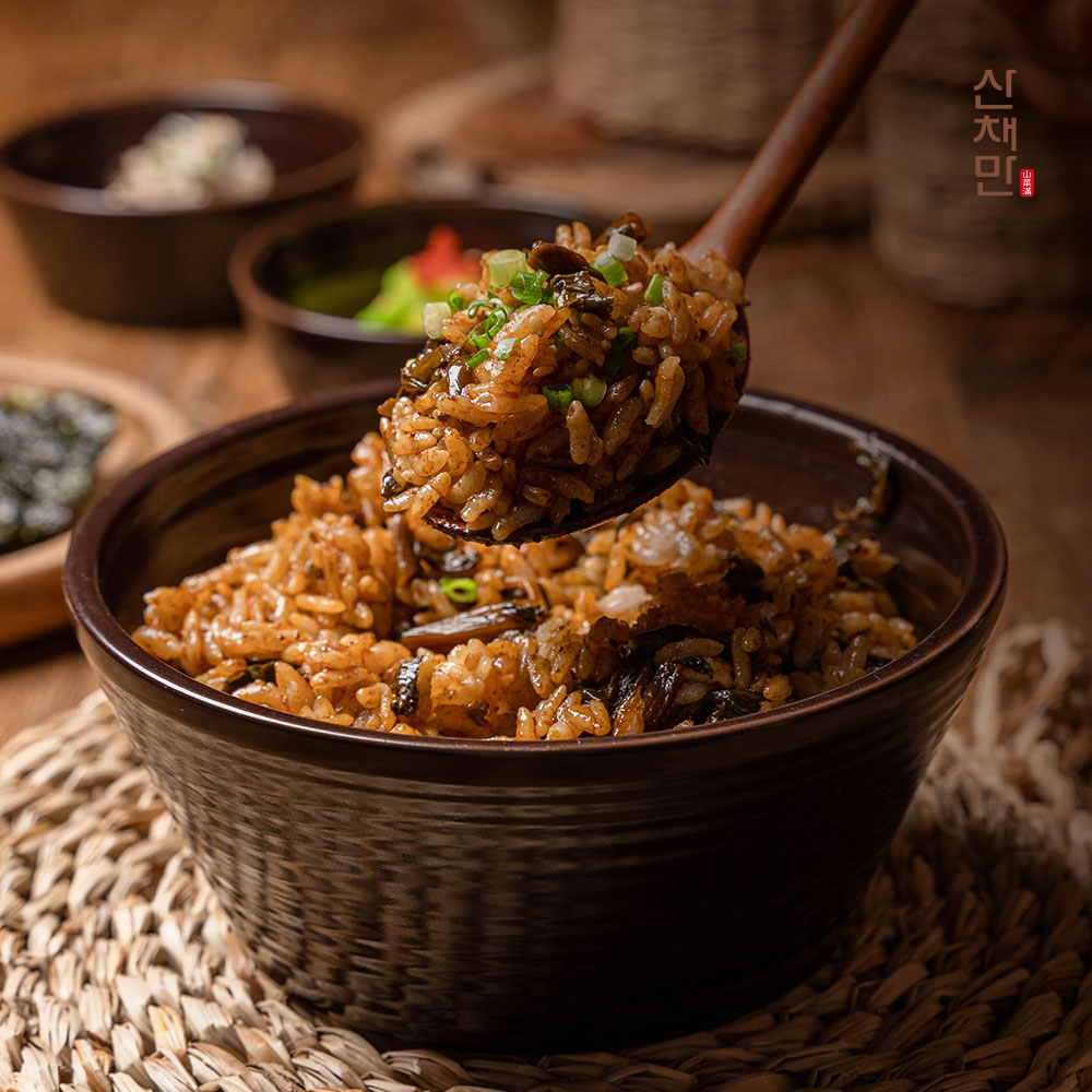 산채만 혼밥 반찬 아이간식 간편하게 비벼 먹는 시래기 비빔밥 강된장맛 80g - 메인 이미지